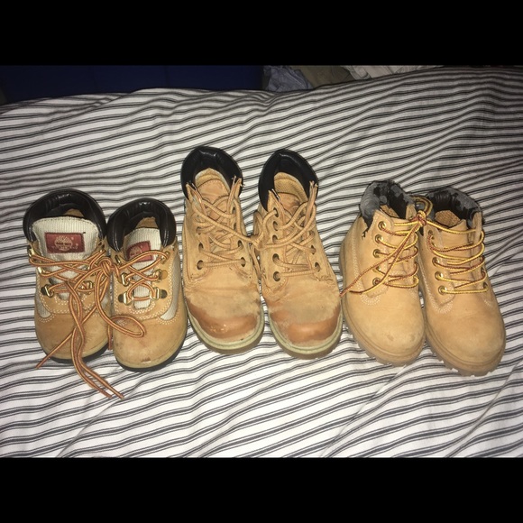 Timberland Other - 3pr toddler hiking boots different sizes & brands